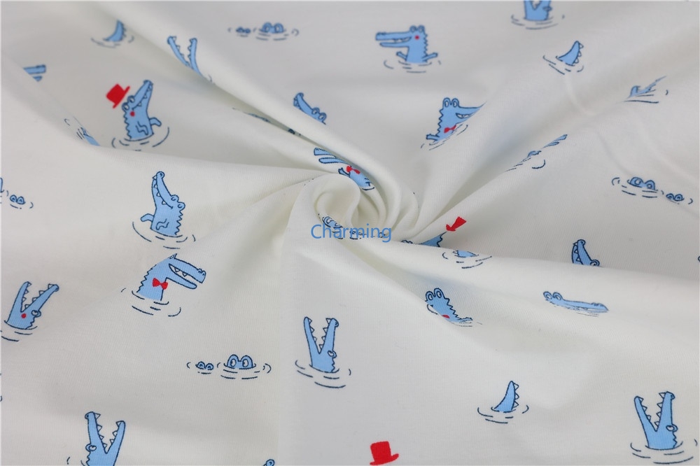 仿活性/烧毛印花氨纶汗布